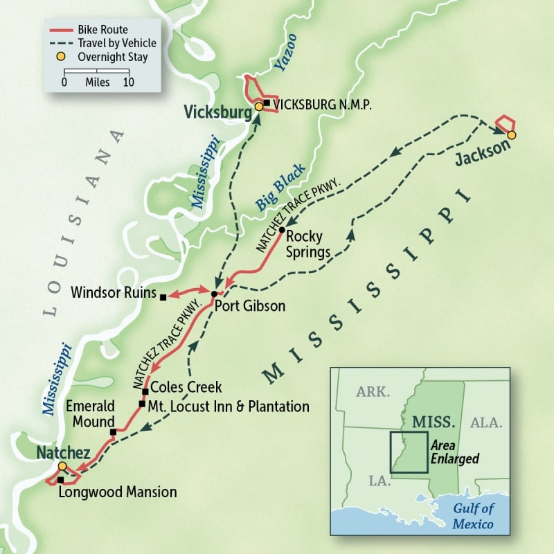 Mississippi: The Natchez Trace
