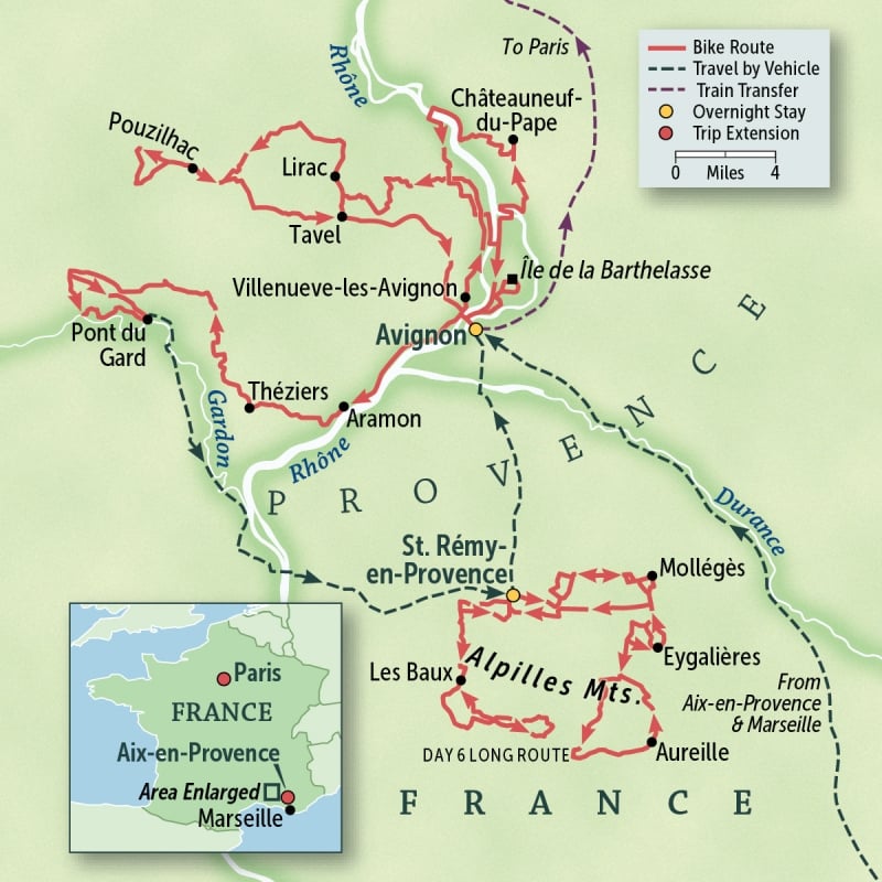 France: Saint-Rémy-de-Provence, Les Baux & Avignon
