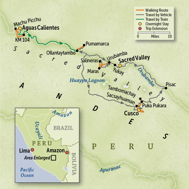 Peru: Cusco, Machu Picchu & the Sacred Valley
