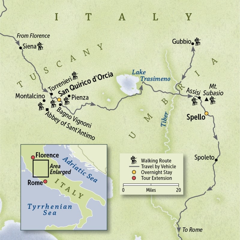 Italy: Tuscany & Umbria
