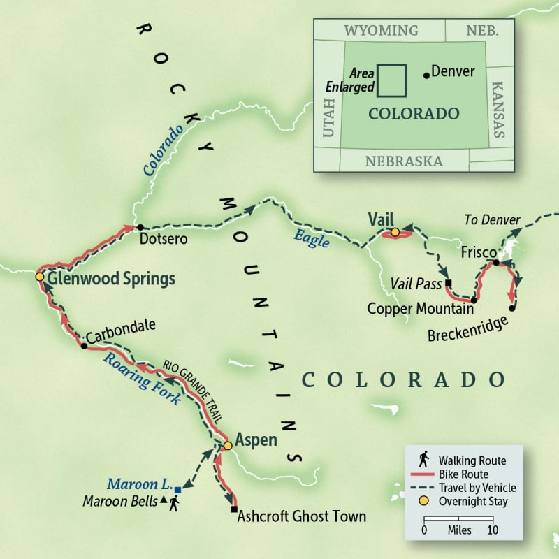 Colorado: Aspen to Vail, Valleys of the Rockies
