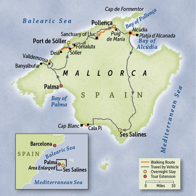 Spain: Balearic Islands, Mallorca & Deià
