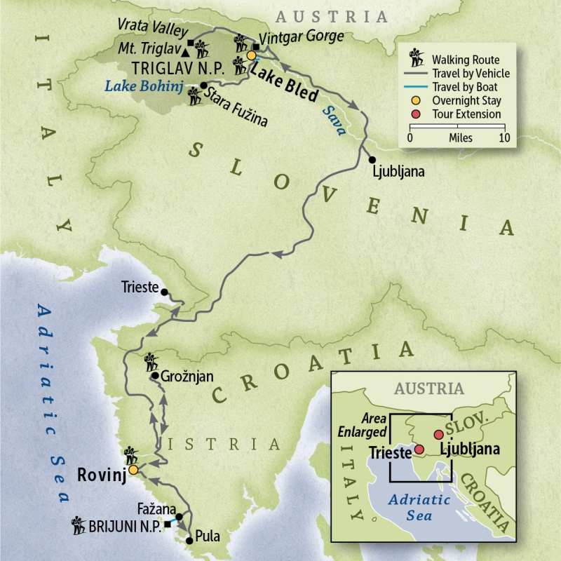 Slovenia & Croatia: Lake Bled & Rovinj
