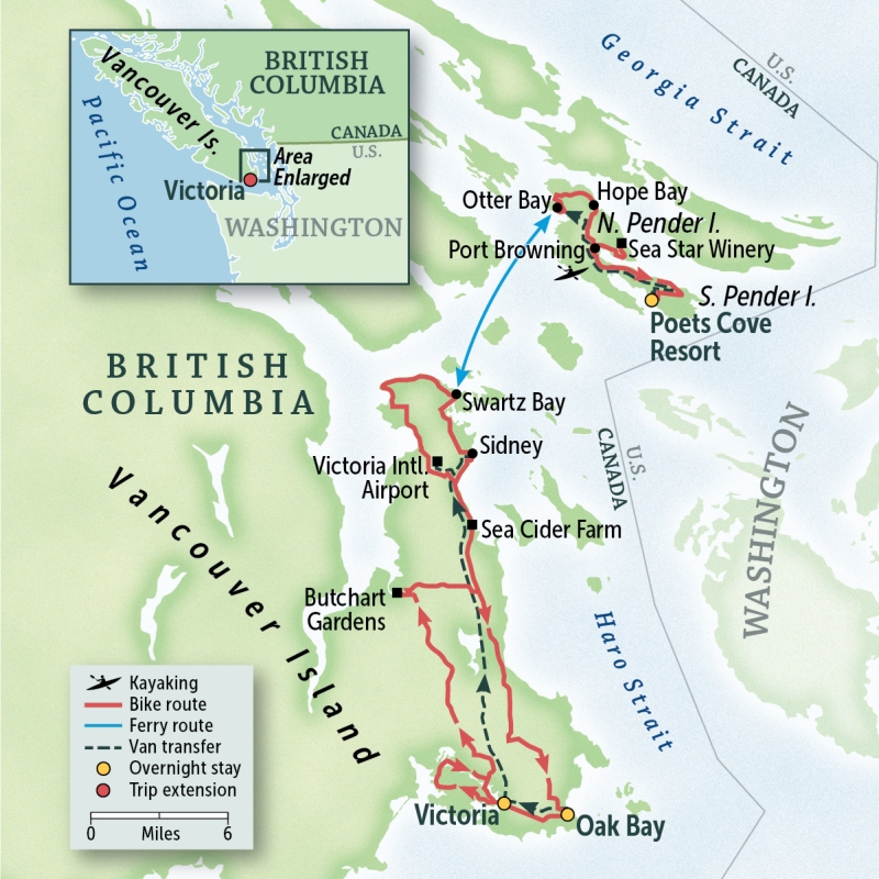Canada: Vancouver Island & the Gulf Islands
