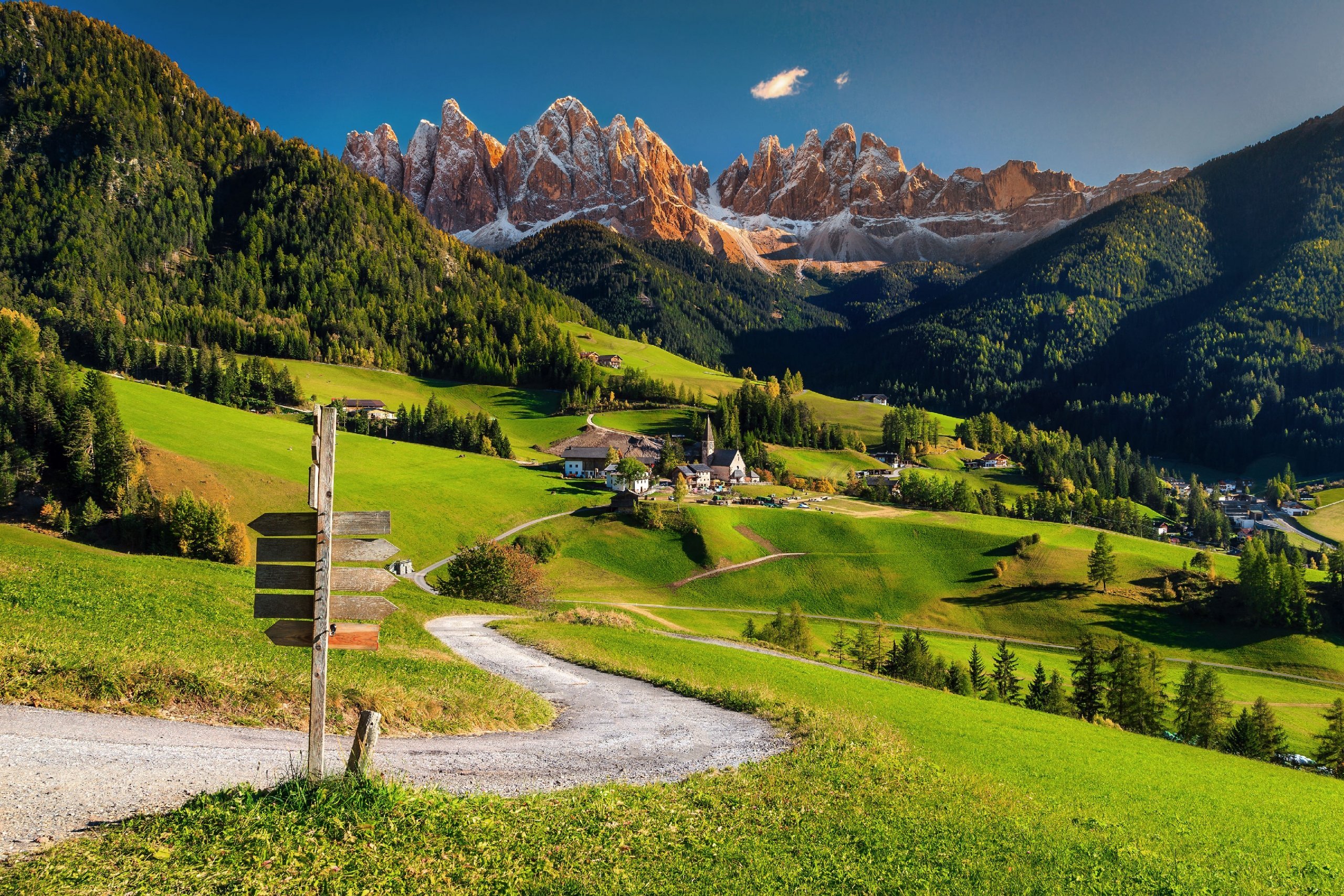 Italy: Valleys of the Dolomites
