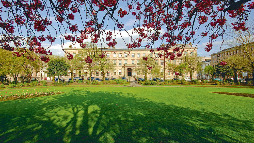 Exterior of the Blythwood Square Hotel