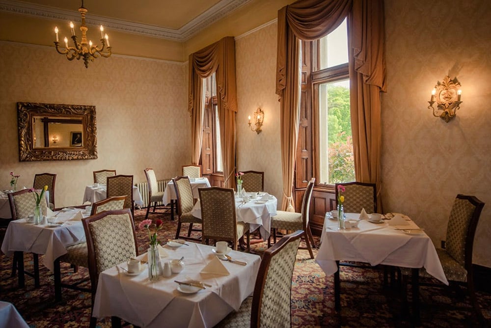 cahernane house hotel dining