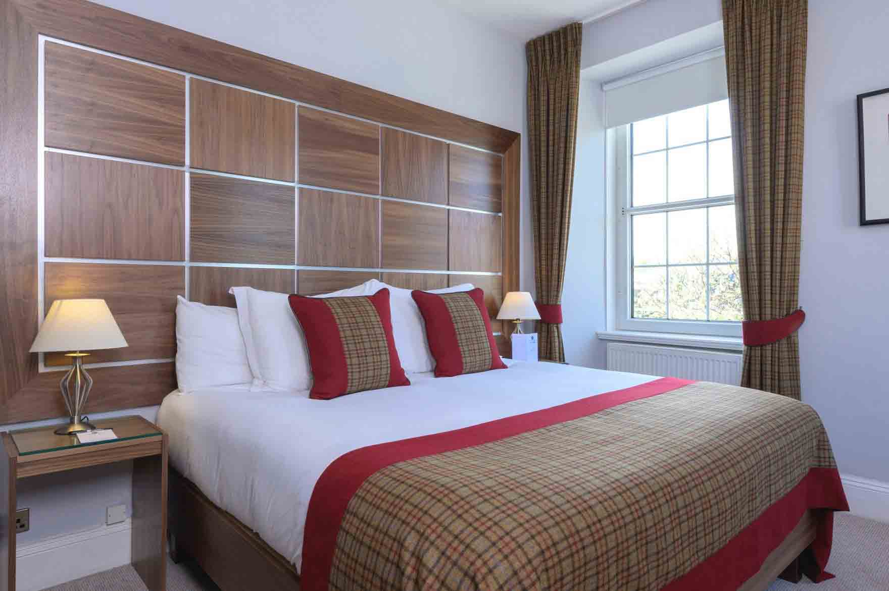 Guest bedroom at Bar at Glenmoriston Townhouse Hotel in Scotland