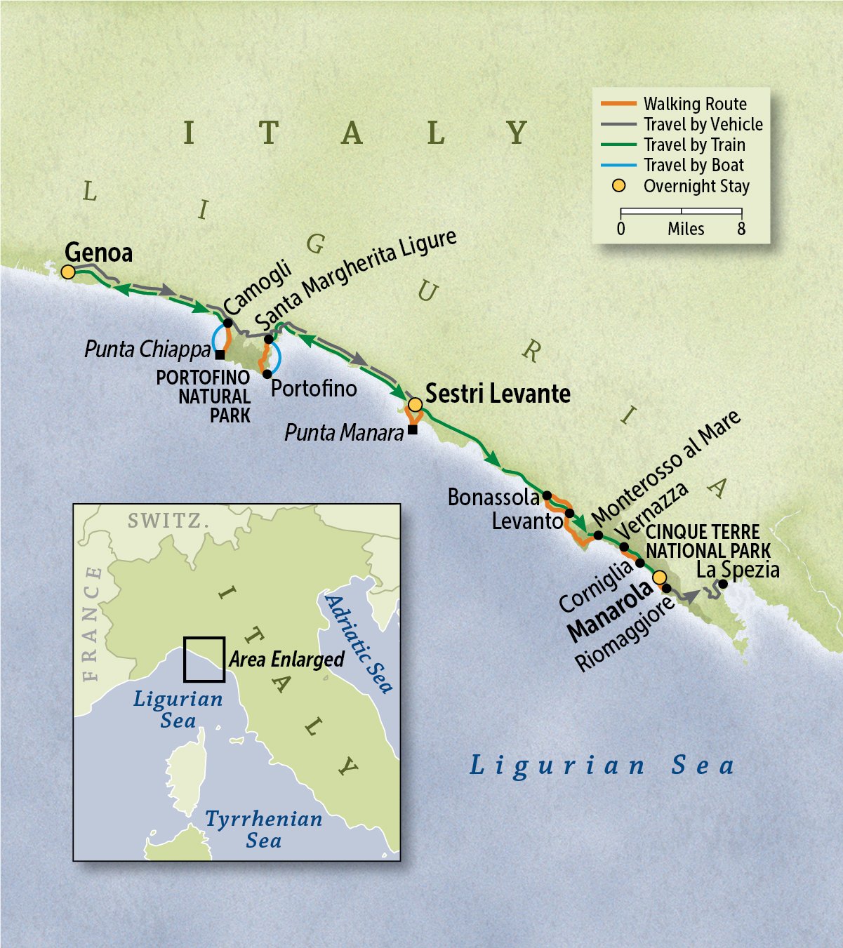 Italy: Genoa & the Cinque Terre