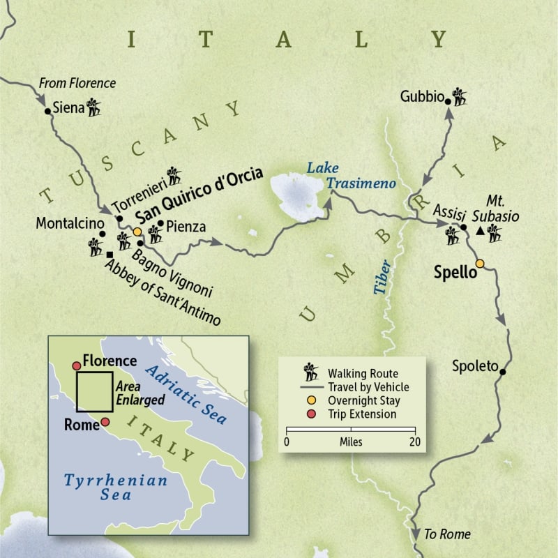 Italy: Tuscany & Umbria
