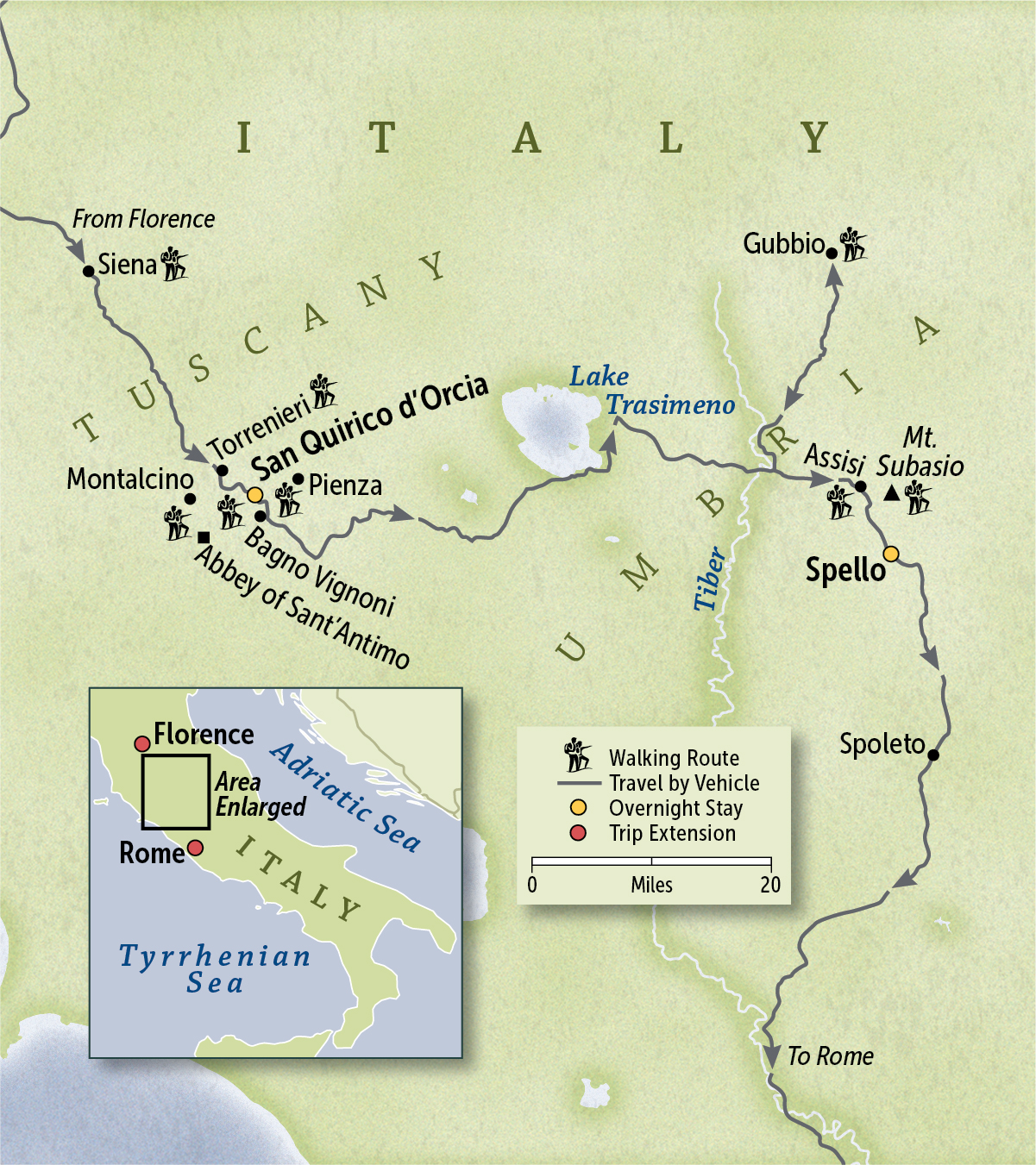 Italy: Tuscany & Umbria