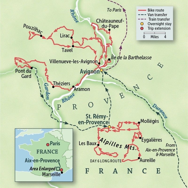 France: Saint-Rémy-de-Provence, Les Baux & Avignon
