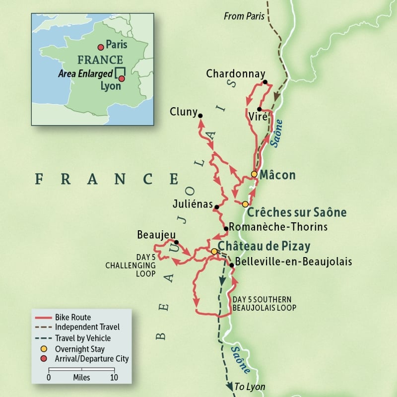 France: Vineyards of Beaujolais
