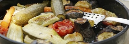 Croatian Vegetable Peka served on a bowl