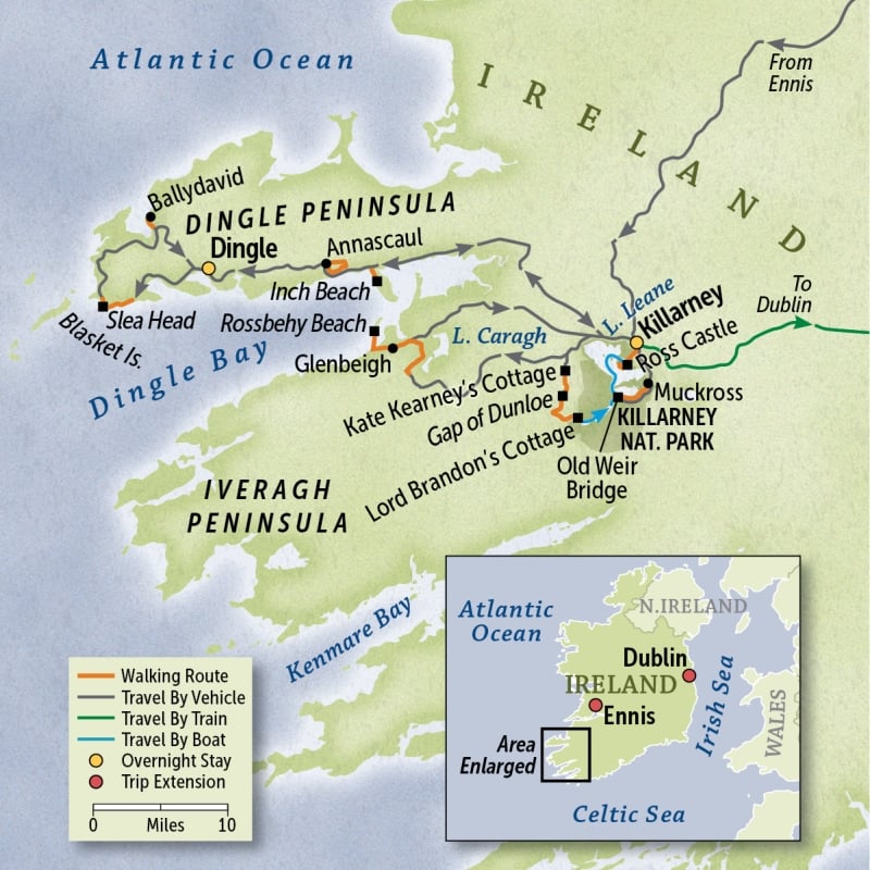 Ireland: County Clare, Killarney & Dingle
