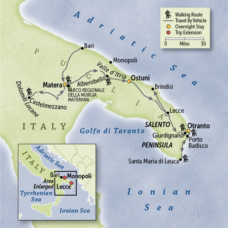 Italy: Matera, Otranto & the Puglia Coast
