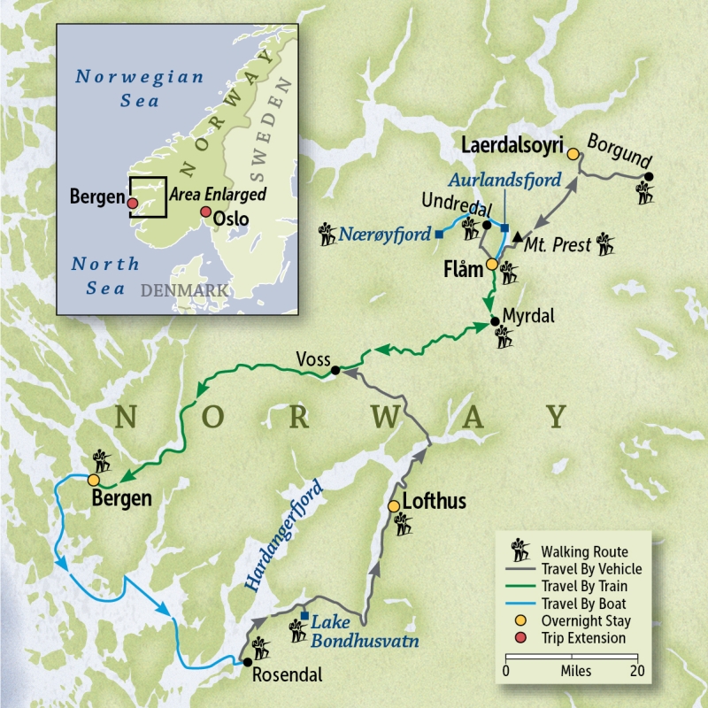 Norway: Bergen & the Fjords
