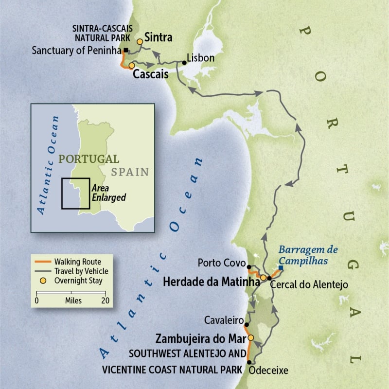 Portugal: Sintra & Rota Vicentina
