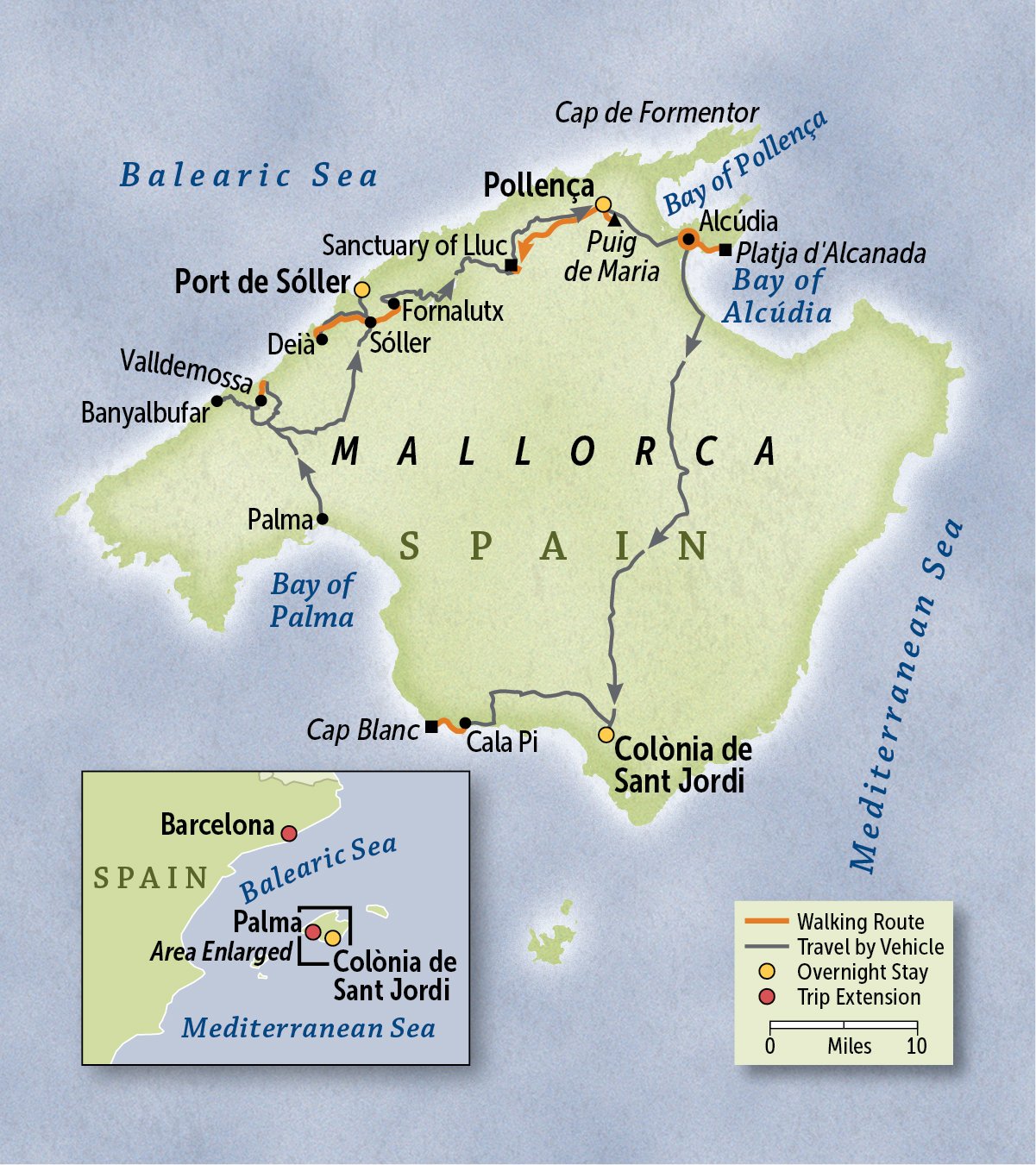 Spain: Balearic Islands, Mallorca & Deià