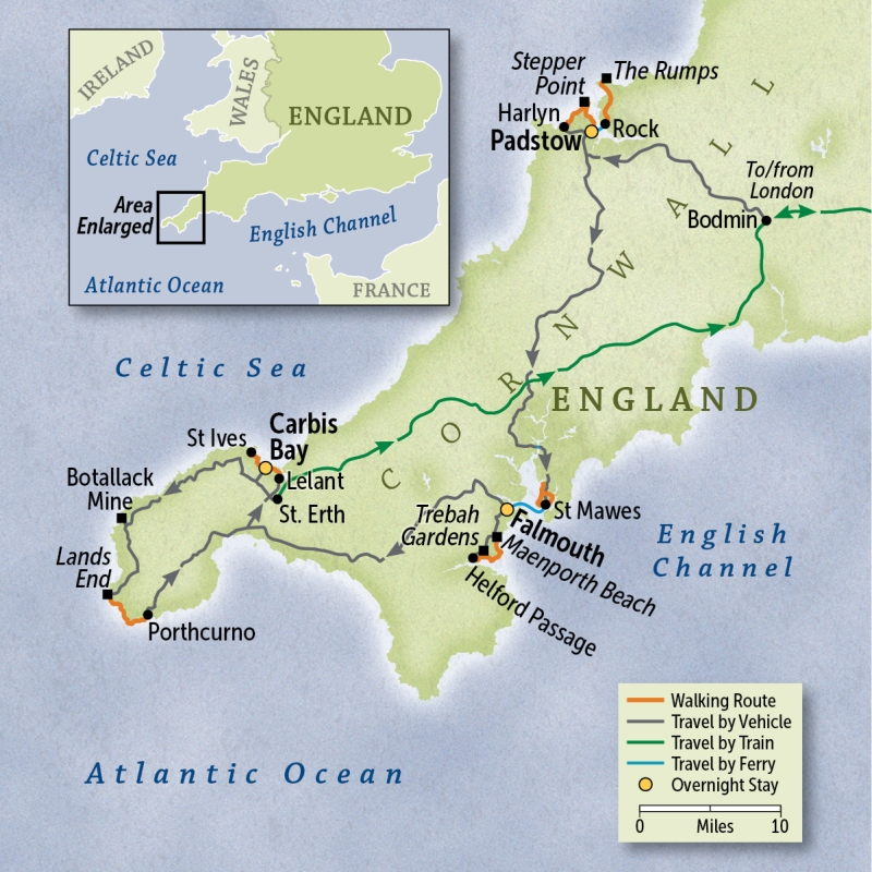 England: Cornwall & the South West Coast Path
